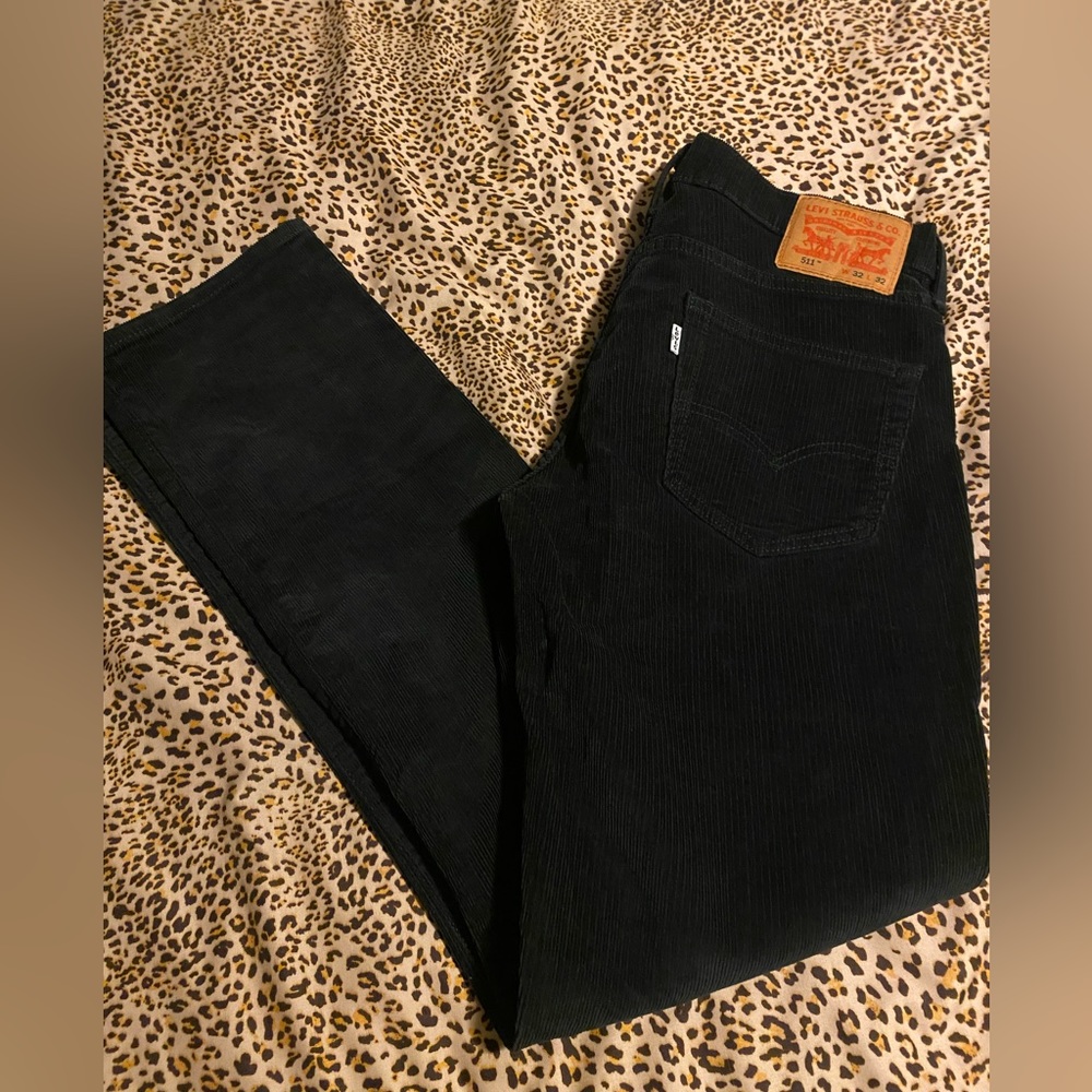 Levi’s 511 black corduroy pants